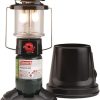 Coleman QuickPack 2-Mantle Propane Lantern with Carry Case 1000 Lumens Lantern with Adjustable Brightness & Push-Button Starter No Matches Needed Great for Camping Power Outage & More 3