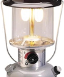Coleman Powerhouse Dual Fuel Lantern Shines up to 800 Lumens 2-Mantle Lantern Uses Coleman Liquid Fuel or Gasoline with Adjustable Brightness Carry Handle Mantles & Funnel Included