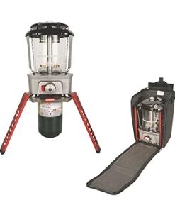 Coleman Signature Northern Nova Propane Lantern, Red/Silver 2000023099 2