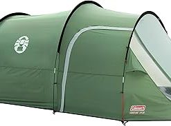 Coleman Coastline 3 Plus Compact Tent – 3 Man Tunnel Design, Ideal for Garden Camping, Light Trekking – Waterproof With Awning 2