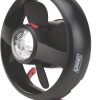 Coleman Lighted Tent Fan, Fan & Light Combo for Tents/Cars/RVs, Illuminates and Keeps You Cool, CPX 6 Compatible, 2 Light Modes & 2 Fan Speeds