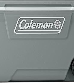 Coleman 316 62QT WHL 5859 Cooler Bundle with Quad Camping Chair and Built-in 4 Can Cooler 2