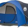 Coleman Instant Tent with 1-Minute Setup, 4/6/8/10 Person Tent with Pre-Attached Poles, Air Vent, & Carry Bag 4