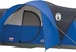 Coleman Montana Camping Tent, 6/8 Person Family Tent with Included Rainfly, Carry Bag, and Spacious Interior, Fits Multiple Queen Airbeds and Sets Up in 15 Minutes