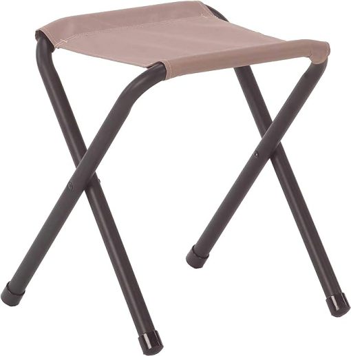 Coleman Rambler II Folding Stool, Compact Portable Stool Supports up to 225lbs, Outdoor Seating Stool