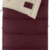 Coleman Autumn Glen 30°F/50°F Sleeping Bag, Lightweight Sleeping Bag with No-Snag Zipper & Storage Stuff Sack, Machine Washable for Easy Cleaning