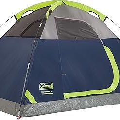 Coleman Sundome 4-Person Tent with Rainfly, Weatherproof Tent Sets Up in 10 Mins 2