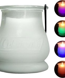 Coleman Color Changing LED Citronella Outdoor Scented Candle
