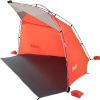 Coleman Skyshade Large Portable Sun Shelter, Easy Setup with Pre-Attached Poles, Beach Canopy Provides Cover from Sand & Sun