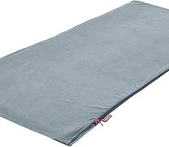 Coleman Stratus Fleece Sleeping Bag Liner, 50°F Sleeping Bag for Adults, Adds 12°F More Warmth When Used to Line Another Sleeping Bag, Stuff Sack Included 2