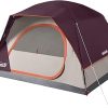 Coleman PEAK1 Premium Backpacking Tent, Waterproof Fabric with 2,000mm Waterhead Rating can Withstand Winds up to 45 MPH; Wide Door, Star View Window, & Footprint Included, 1/2/3/4/6 Person Tent 3