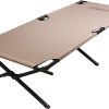 Coleman ComfortSmart Glamping Cot with Sleeping Pad Folding Steel Cot with Thick Mattress Pad for Comfortable Sleeping Deluxe Size Available for Big & Tall Adults 3
