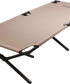 Coleman Trailhead II Camping Cot Easy-to-Assemble Folding Cot Supports Campers up to 6ft 2in or 300lbs Great for Camping Lounging & Elevated Sleeping