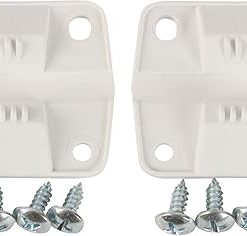 Coleman Cooler Replacement Hinges (2-Pack) Includes 2 Durable Plastic Hinges & 8 Mounting Screws Suitable for Assorted Coleman Cooler Models