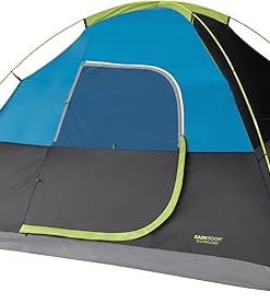 Coleman Sundome Dark Room 4/6 Person Tent, Blocks 90% of Sunlight to Keep Inside Cool, Weatherproof Tent with Rainfly Sets Up in Minutes 2