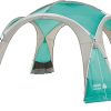 Coleman Unisex_Adult Event Dome Pavillon stabiles Partyzelt mit Stahlgestäng Sonnenschutz SPF 50 Plus Gazebo, Blue, XL - 4,5 x 4,5 m