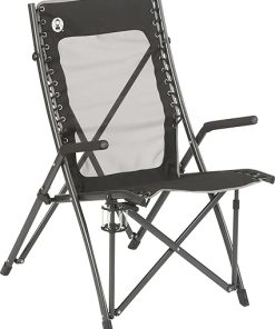 Coleman Comfortsmart Portable Suspension Chair, Ultra-Comfortable Outdoor Camping Chair with Drink Holder & Carry Bag, Supports up to 300lbs
