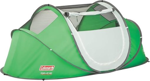 Coleman Pop-Up Instant Tent Sets Up in 10 Seconds, Portable & Lightweight 2/4 Person Tent with Adjustable Rainfly - Image 2
