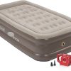 Coleman SupportRest Double-High Air Mattress for Indoor or Outdoor Use, Easily Inflatable Airbed with Plush Top & Carry Bag, Queen & Twin Options Available 4