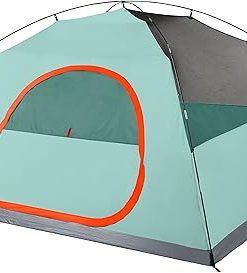 Coleman Skydome Tent with 5 Minute Setup, 4-Person Weatherproof Tent with Rainfly & Carry Bag, 20% More Headroom Than Traditional Canopies 2