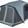 Coleman OneSource Rechargeable 4/6 Person Camping Tent with Airflow System & LED Lighting, Includes Rainfly, Tent Fan, Lights, and Interchangeable Battery Pack, Easy Setup Tent for Camping 4