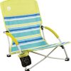 Coleman Portable Quad Camping Chair with 4-Can Cooler, Cushioned Seat & Back with Side Pockets & Cup Holder, Carry Bag Included 4