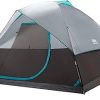 Coleman 8-Person Carlsbad Dark Room Dome Camping Tent with Screen Room, 2 Rooms, Blue 4