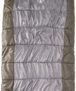 Coleman Big Basin 15°F Big & Tall Sleeping Bag, Cold Weather Sleeping Bag with Snag-Free Zipper & Better Heat Retention, Machine Washable