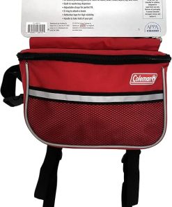Coleman Dog Backpack Saddle with Leash Ring and Lift Strap – Hound Pack, Travel Gear, Hiking Pouch, and Camping Accessory for Dogs – Red, Medium 2