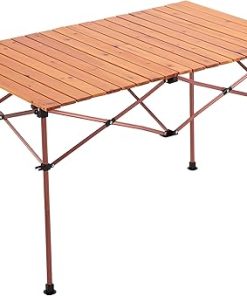 Coleman (Coleman) Table Natural Wood roll Table Vintage / 110 2000026802
