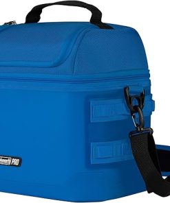 Coleman Pro 16-Can Premium Soft Cooler Lunchbox, Fully Insulated Lid & Body Stays Cold up to 30 Hours
