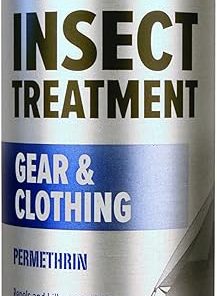 Coleman Insect Treatment Spray - Permethrin Insect Repellent Spray for Gear and Clothing, Protection Against Ticks, Mosquitoes, and Mites, Ideal for Camping, Hiking, and Outdoor Activities, 6oz
