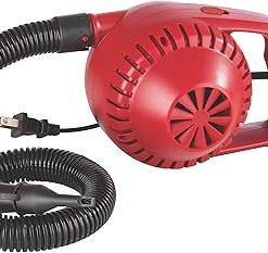 Coleman Universal Electric Air Pump, 120-Volt, Inflates & Deflates, including Extension Hose, Boston & Pinch Valve Adapters, Perfect for Airbeds, Inflatables, Sports Equipments, and Party Decors 2