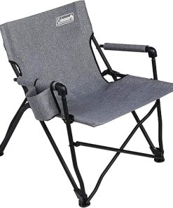 Coleman Forester Outdoor Seating Set, Bucket Chair/Deck Chair/Sling Chair/Footstool Options, Versatile Design with Steel Frame & Carry Bag Included; Great for Camping, Tailgating, & Lounging