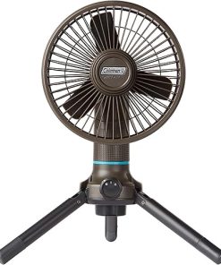 Coleman OneSource Rechargeable Outdoor Camping Gear: Camp Shower, Cordless Vacuum, Fan, Speaker, & Air Pump Options with Included Rechargeable Battery