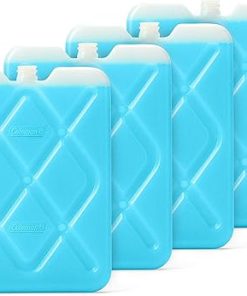 Coleman X-treme Chill Reusable Ice Packs, Slim Ice Packs for Coolers & Lunch Bags, Leak-Proof Ice Brick Freezer Pack for School, Work, Lunches, Trips & Injuries