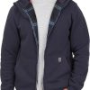 Coleman Polar Men's Fleece Lined Workwear Full-Zip Sweatshirt with Hood, Perfect Hoodie For The Outdoors