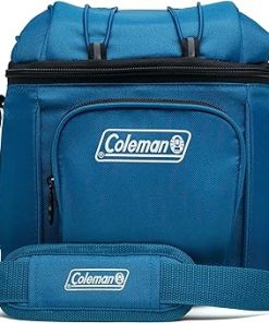 Coleman Chiller Insulated Soft Cooler, Leakproof 9/16/30 Can Cooler with 12+ Hour Ice Retention, Made with Recycled Materials, Great for Lunch, Camping, Beach, Pool, Sports, & More