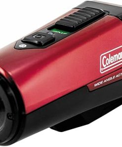 Coleman CX9WP-R AktivSport 1080p HD Action Sports Camera with GPS and Health Stats (Red)