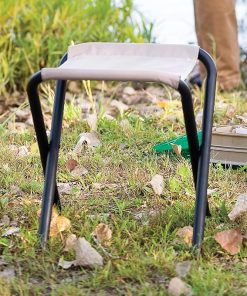 Coleman Rambler II Folding Stool, Compact Portable Stool Supports up to 225lbs, Outdoor Seating Stool 2