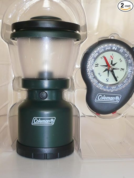 Krypton Camp Lantern with LED Compass