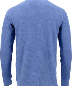 Coleman Long-Sleeve Waffle Thermal Henley Shirts for Men 2