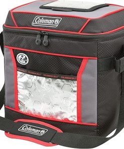 Coleman Soft Cooler Bag | Keeps Ice Up to 24 Hours | 30-Can Cooler with Adjustable Shoulder Straps | Great for Picnics BBQs Camping Tailgating & Outdoor Activities